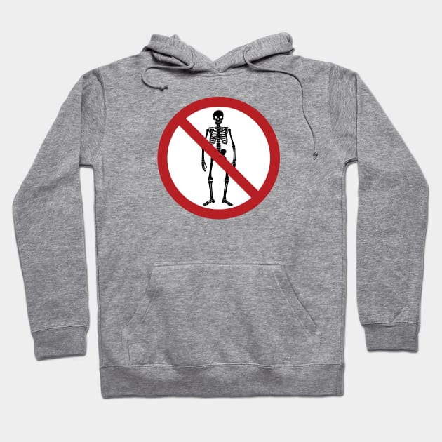 No Skeletons Allowed Hoodie by andyjhunter